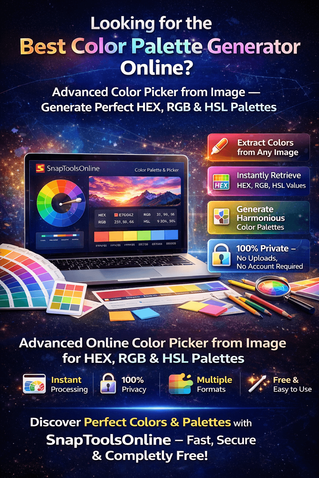 Looking for the best Color Palette Generator Online?