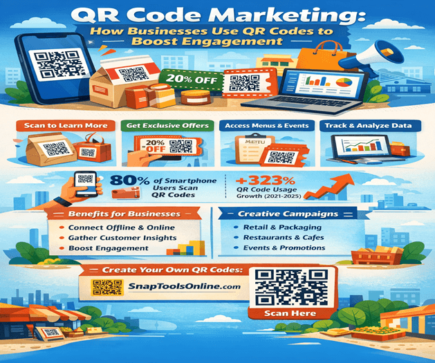 QR Code Marketing: How Businesses Use QR Codes to Boost Engagement